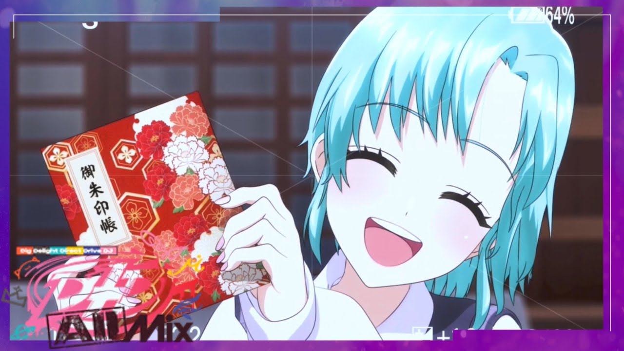 【D4DJ】乙和「じゃーん！御朱印帳で〜す」【AllMix】