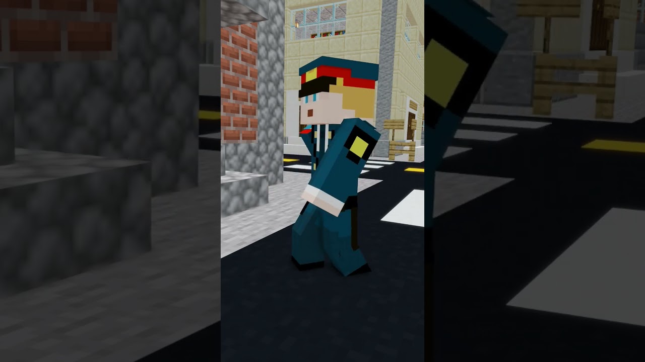 Spider Train Revenger Minecraft Animation Monster School #shorts