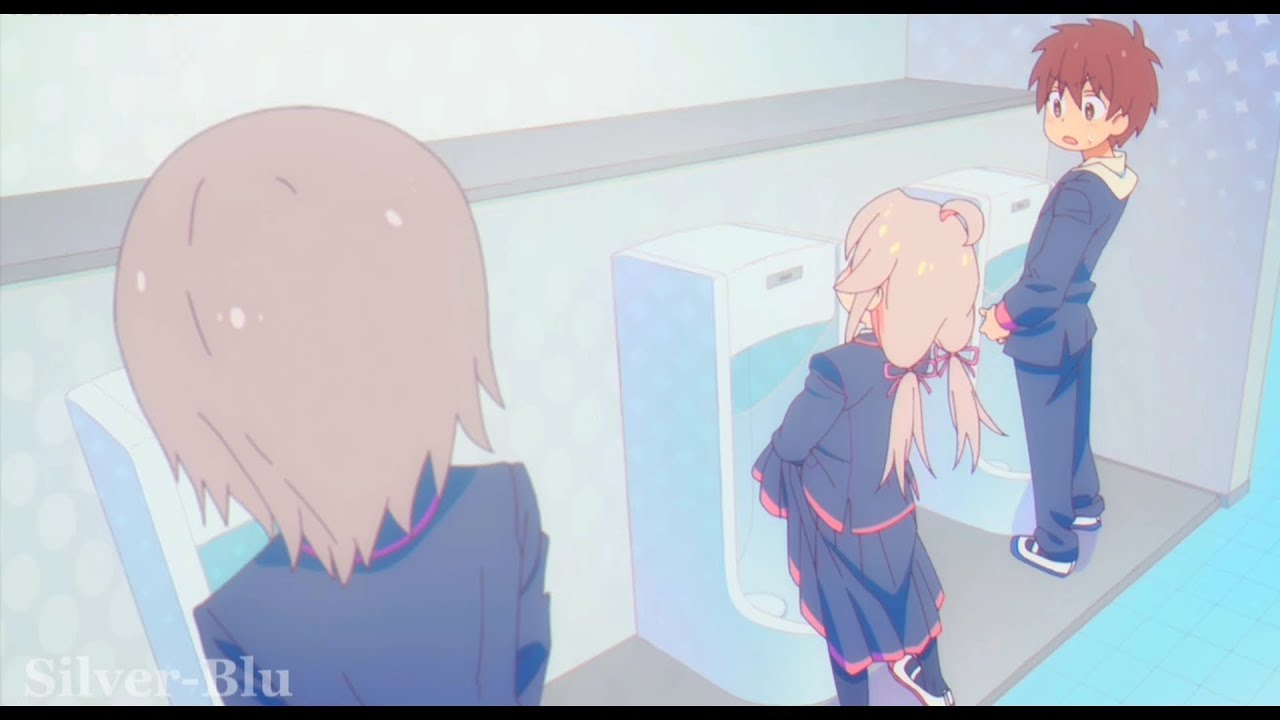 Mahiro entra al baño de hombres... | Oniichan wa Oshimai! Capitulo 6