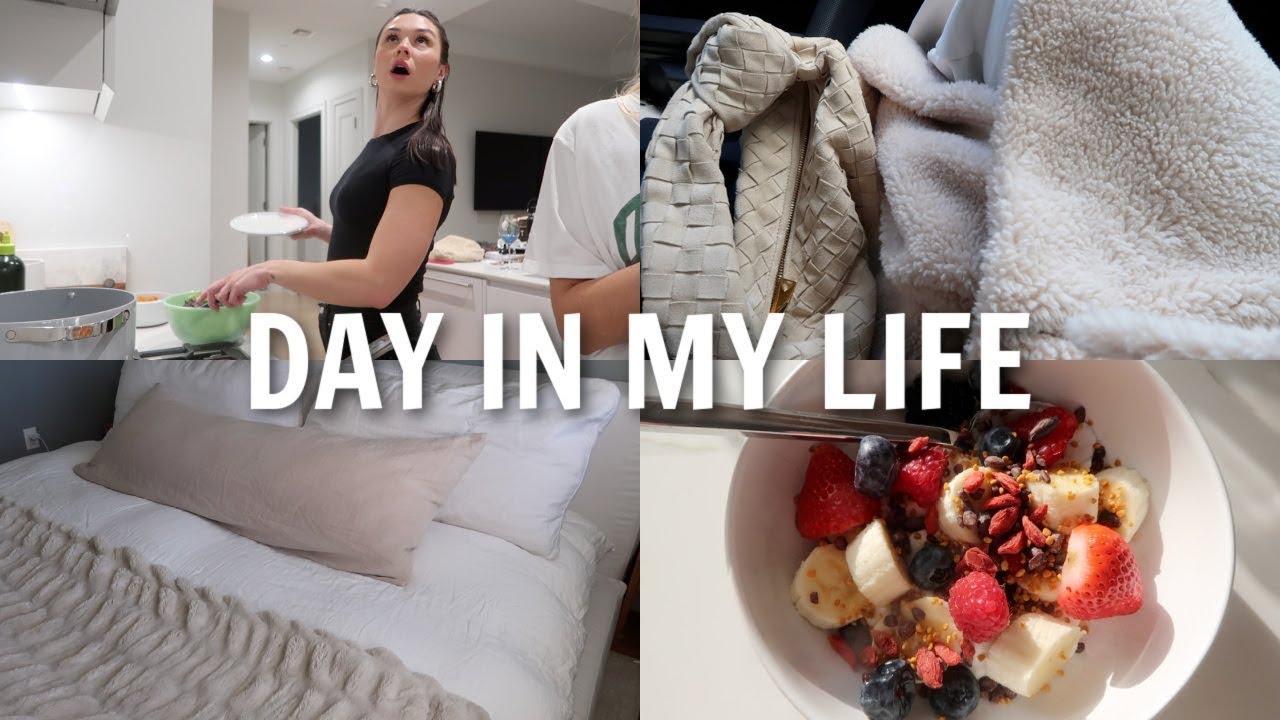 VLOG: a day in my life! getting into a healthy morning routine, cooking with Emma & more