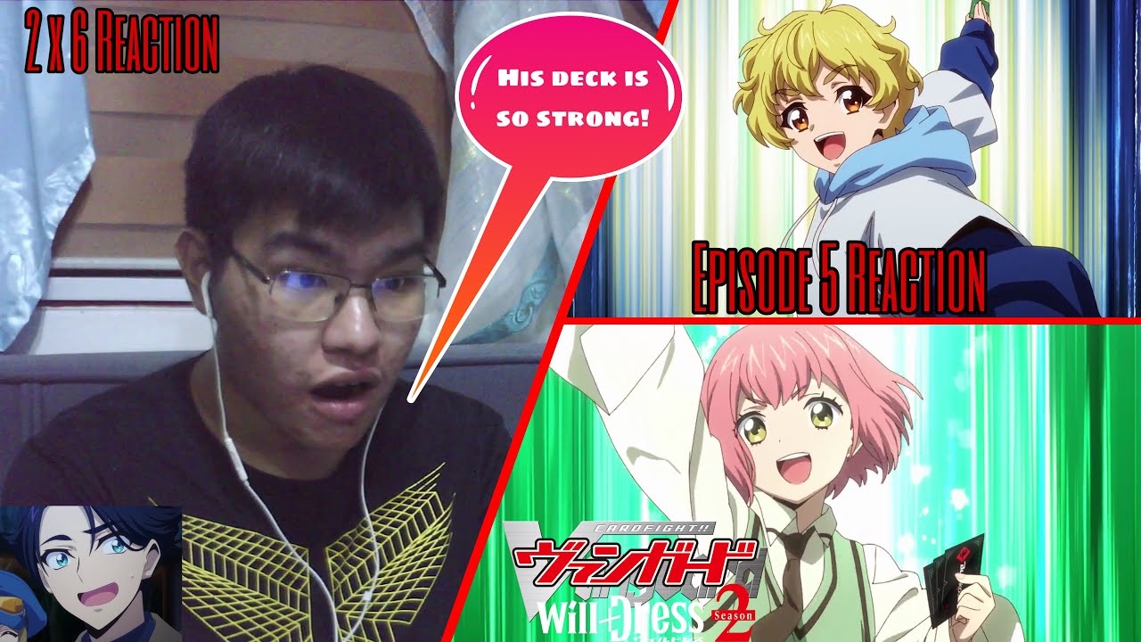 RENO VS URARA | Cardfight!! Vanguard will+Dress Season 2 Episode 5 REACTION
