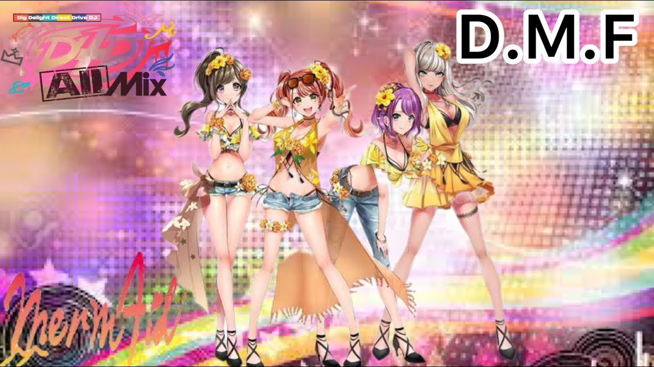 【D4DJ All Mix】LIVE曲『D.M.F』/ Merm4id