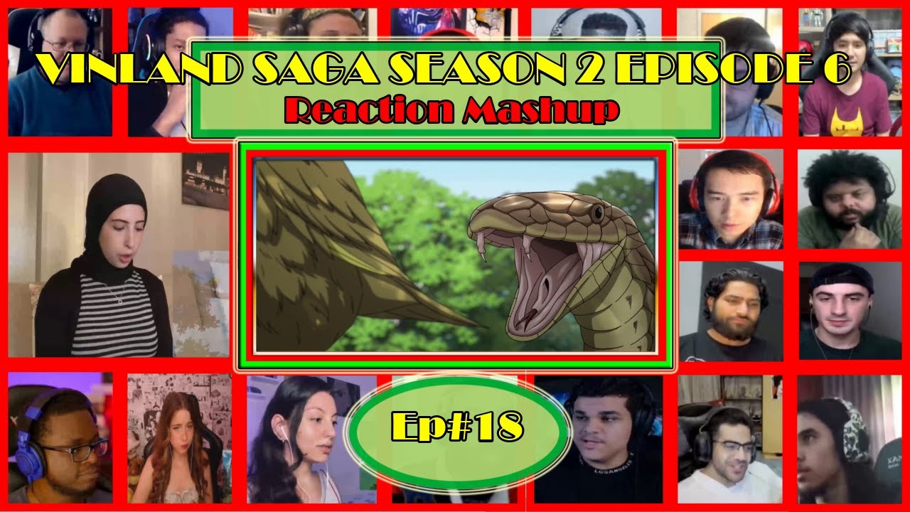 VINLAND SAGA SEASON 2 EPISODE 6 REACTION MASHUP|ヴィンランド・サガ| 4K