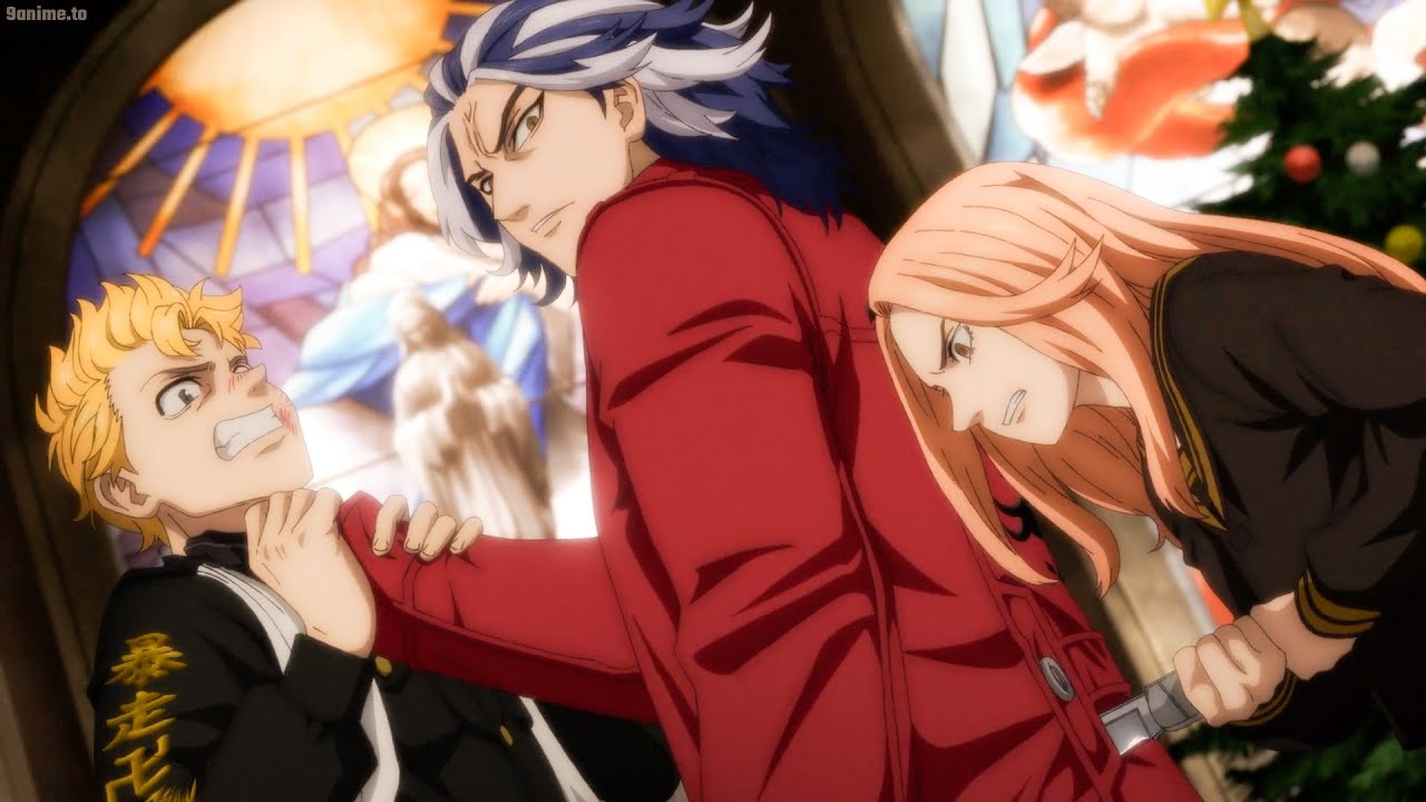 東京リベンジャーズ 聖夜決戦編 | 柚葉は、タケミチの壊れやすい命を救うために大寿野郎を暗殺しました。Yuzuha assassinates Taiju to save Takemichi.