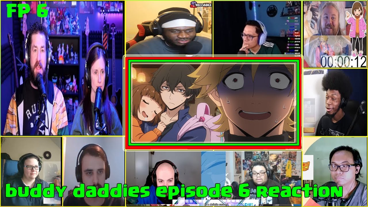 Buddy Daddies Episode 6 Reaction Mashup|バディ・ダディズ