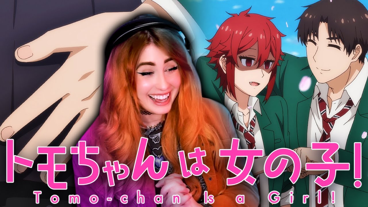 彼は彼女を平手打ちしました🍑??! 🤣 トモちゃんは女の子！エピソード 1 リアクション + レビュー！