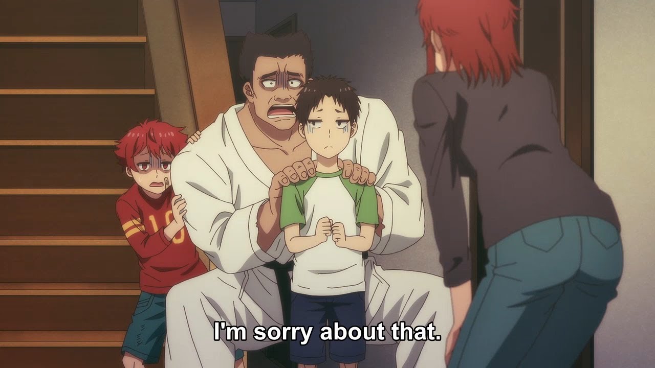 Tomo's dad and Tomo were really Terrifed in front of Tomo's Mom |Tomo-Chan Is A Girl! Episode 7