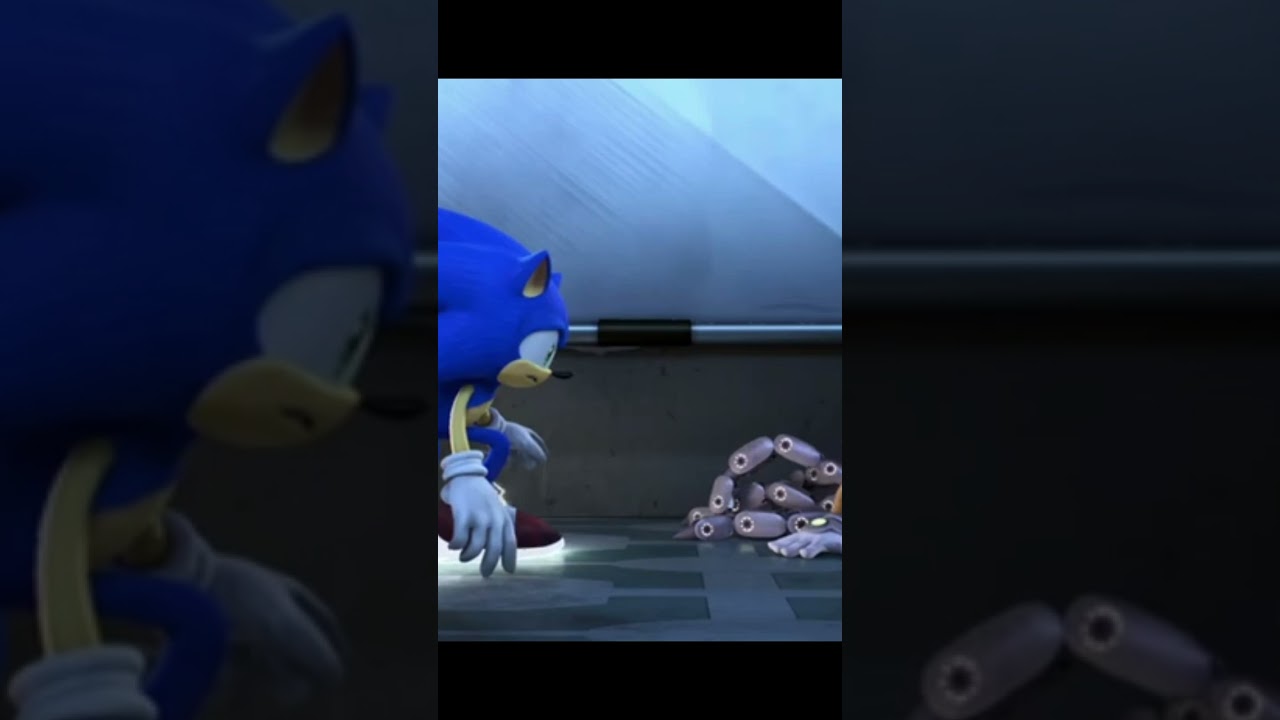Sonic Prime (2022) Cena: Sonic VS Nine (Tails da Dimensão Do Robotnik) (Dublado) (HD) (Parte Final)