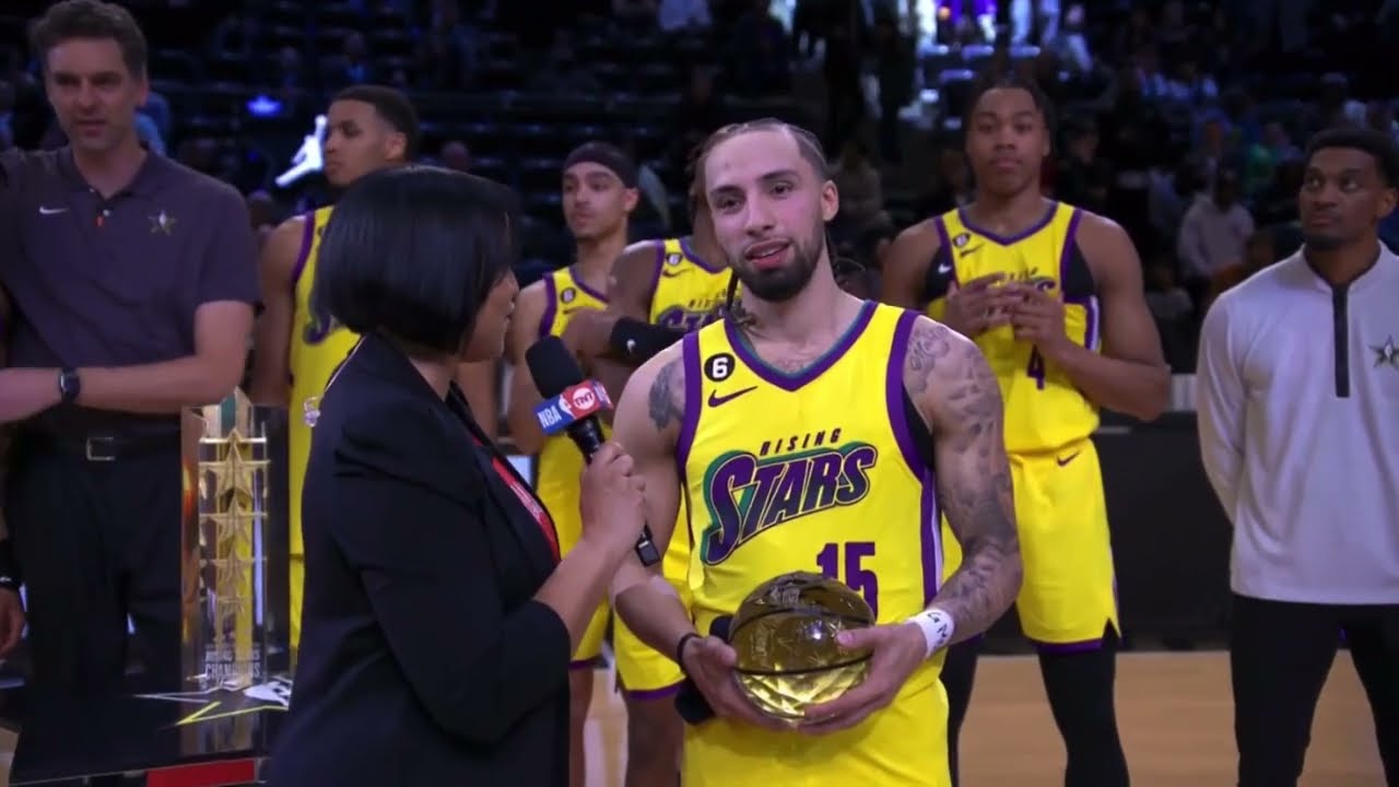 Rising Stars Game Finals MVP Award Ceremony | Feb 17 | 2023 NBA Rising Stars Game