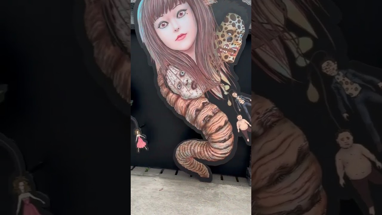 歡迎來到伊藤潤二大師的恐怖次元 Welcome to the spooky world of Japanese horror cartoonists.