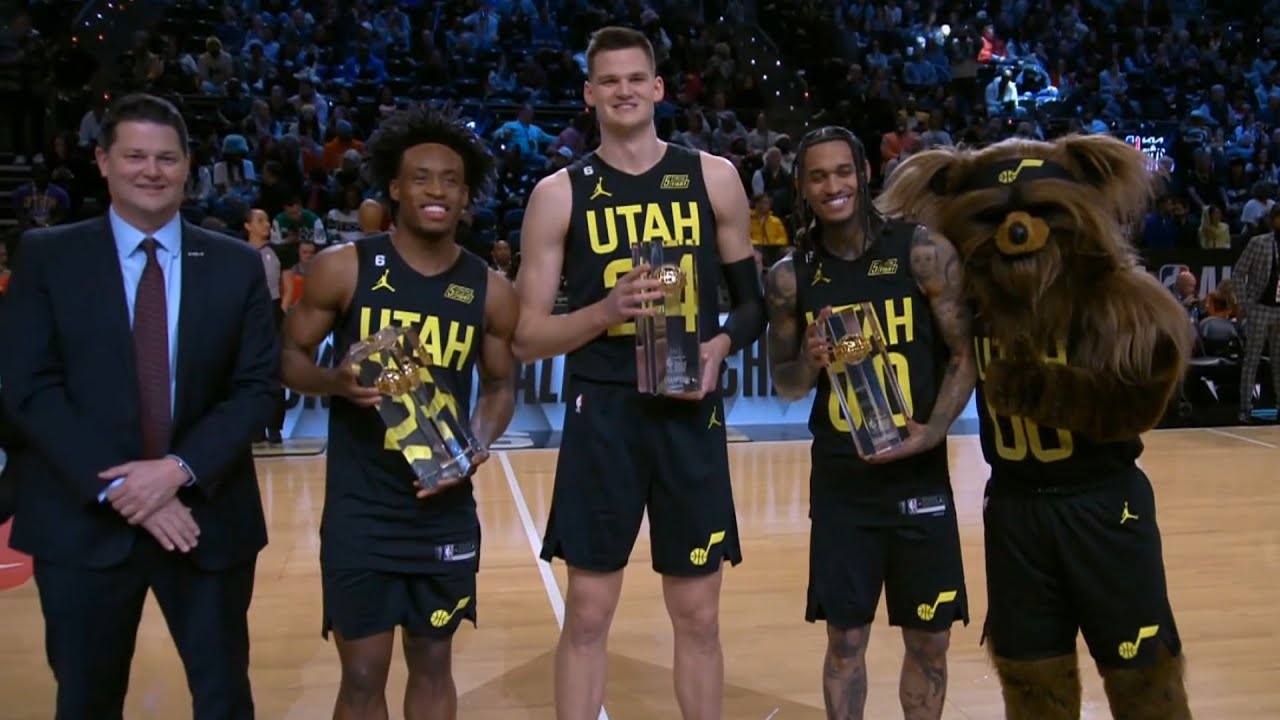 Team Jazz wins the Skills Challenge - NBA All Star Weekend 2023