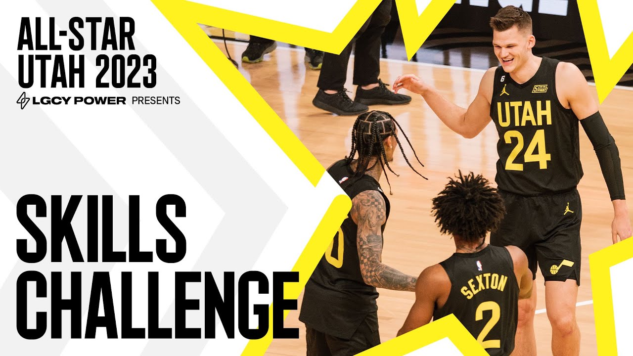 TEAM UTAH gets the TROPHY on All-Star Saturday Night 🤩 | UTAH JAZZ