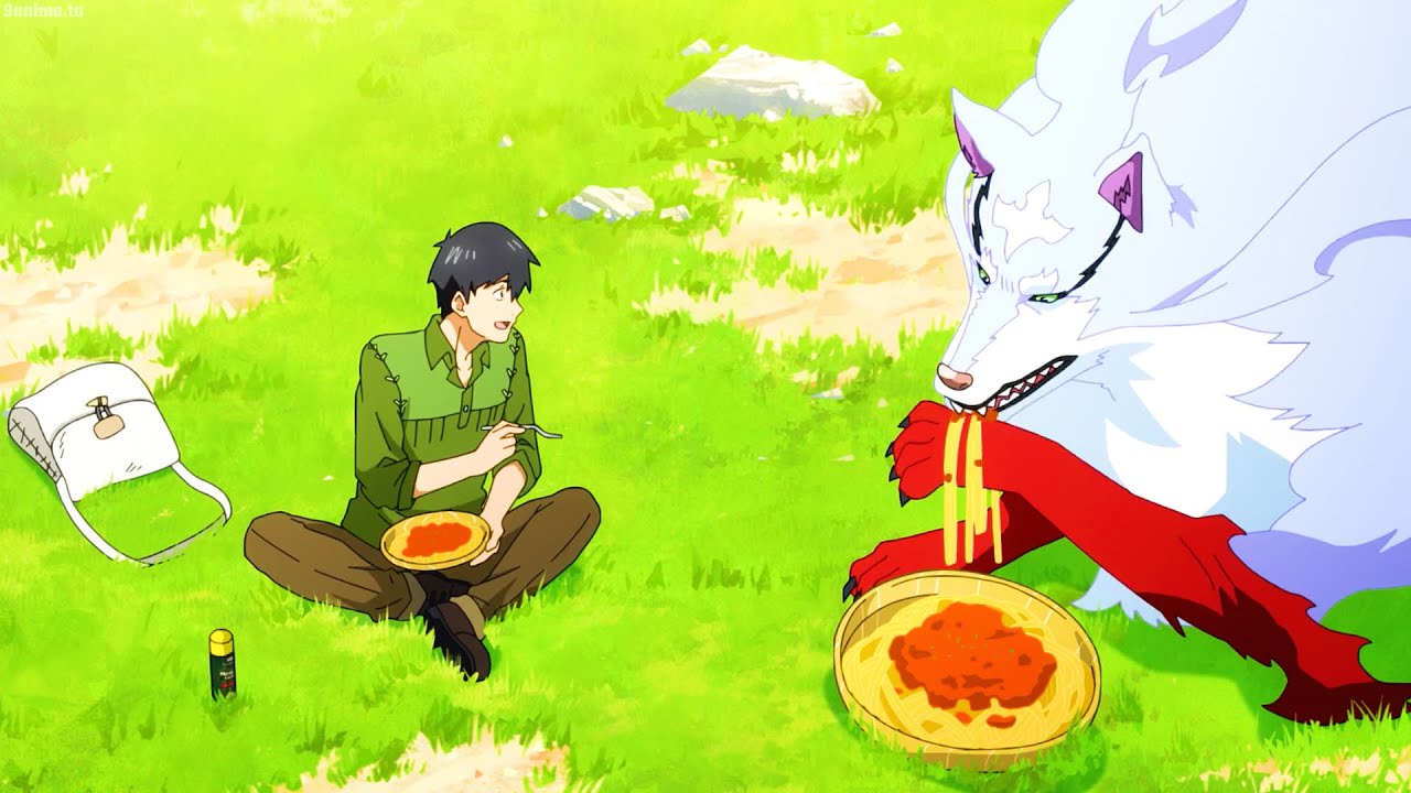 とんでもスキルで異世界放浪メシ| Feru gasped at Mukouda's Spaghetti made with meat sauce