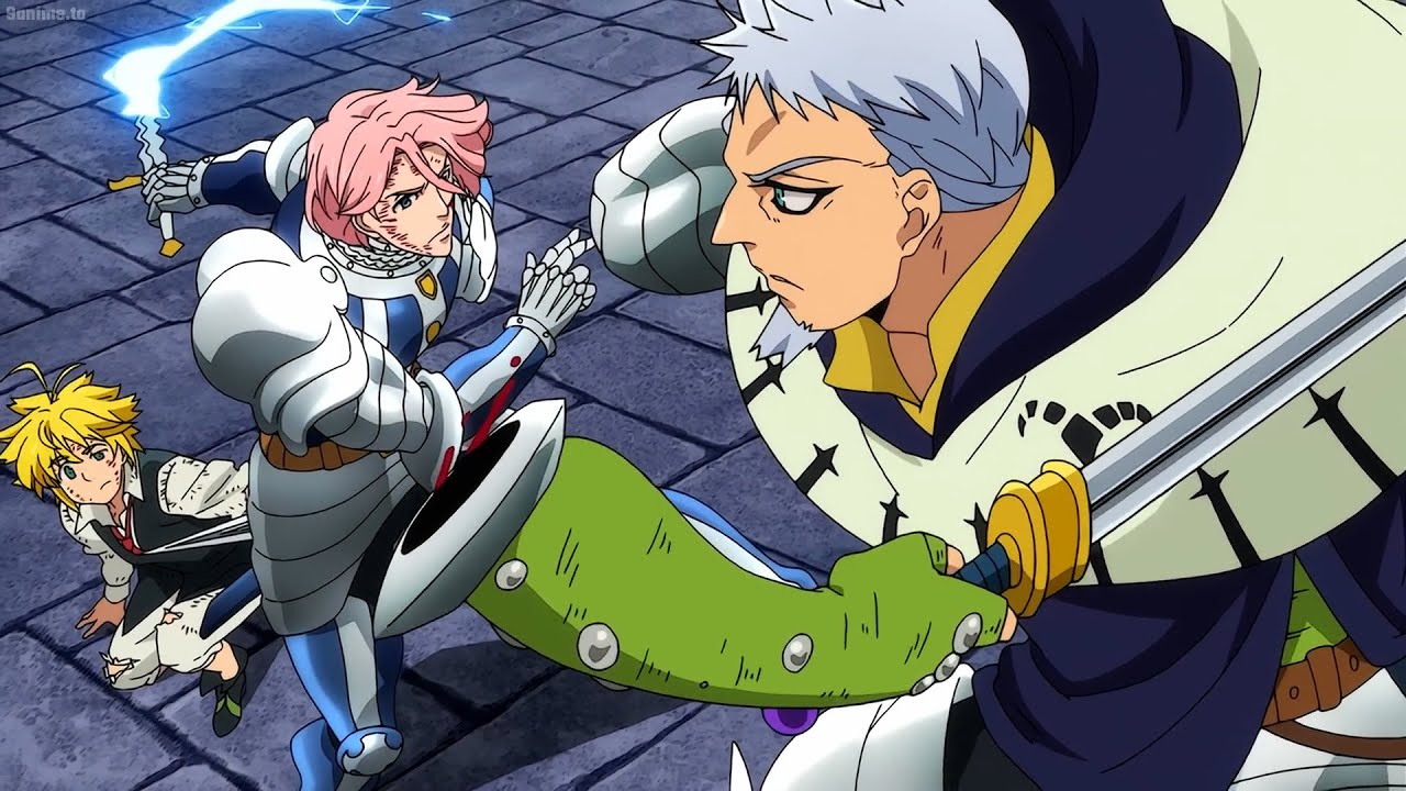 七つの大罪 | ギルサンダーはヘンドリクセンを死から救うために思いがけずメリオダス を裏切った, Gilthunder rescues Meliodas from death