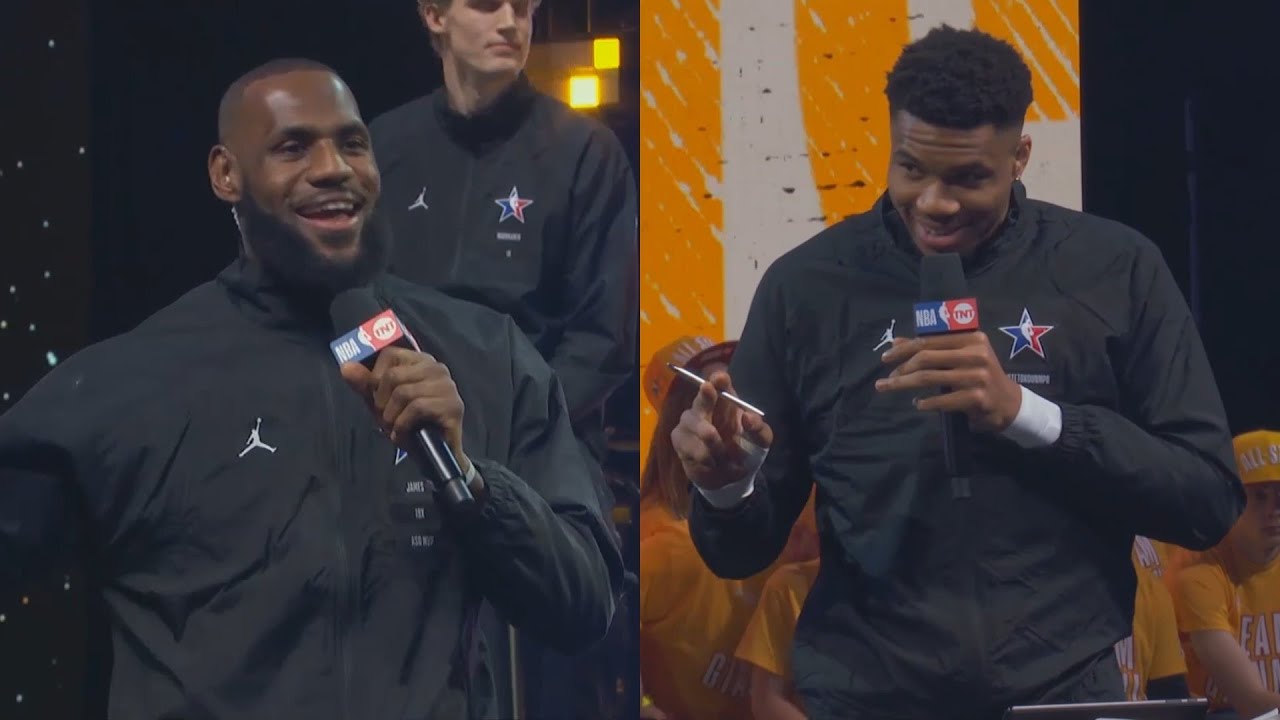 Team LeBron vs Team Giannis FULL NBA All Star Draft 2023