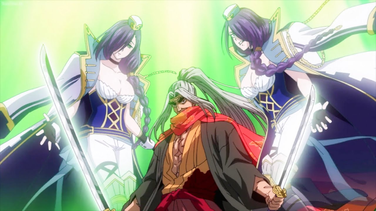 終末のワルキューレ | 佐々木はポセイドンを焼き尽くした聖剣を召喚し、皆を驚かせた,Sasaki used the holy sword to tear Poseidon apart