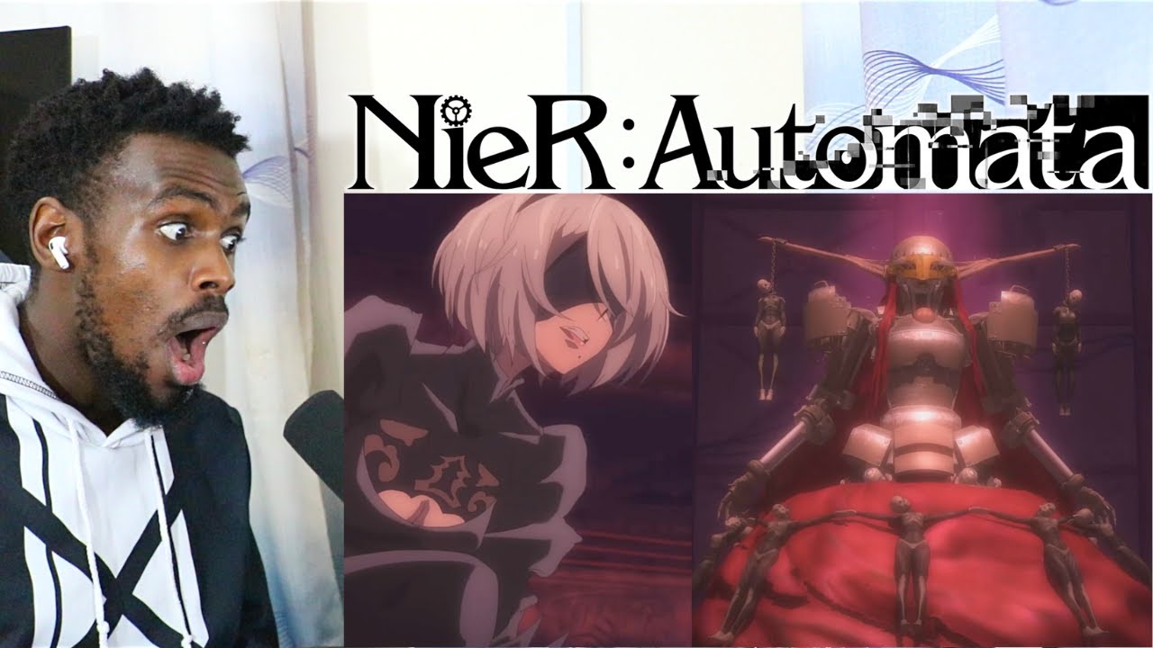 Chapter.4 a mountain too [H]igh Nier: Automata Ver1.1a Episode 4 REACTION VIDEO!!!