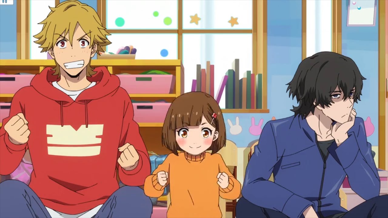 Miri is happy to be accepted into the class ~ Buddy Daddies