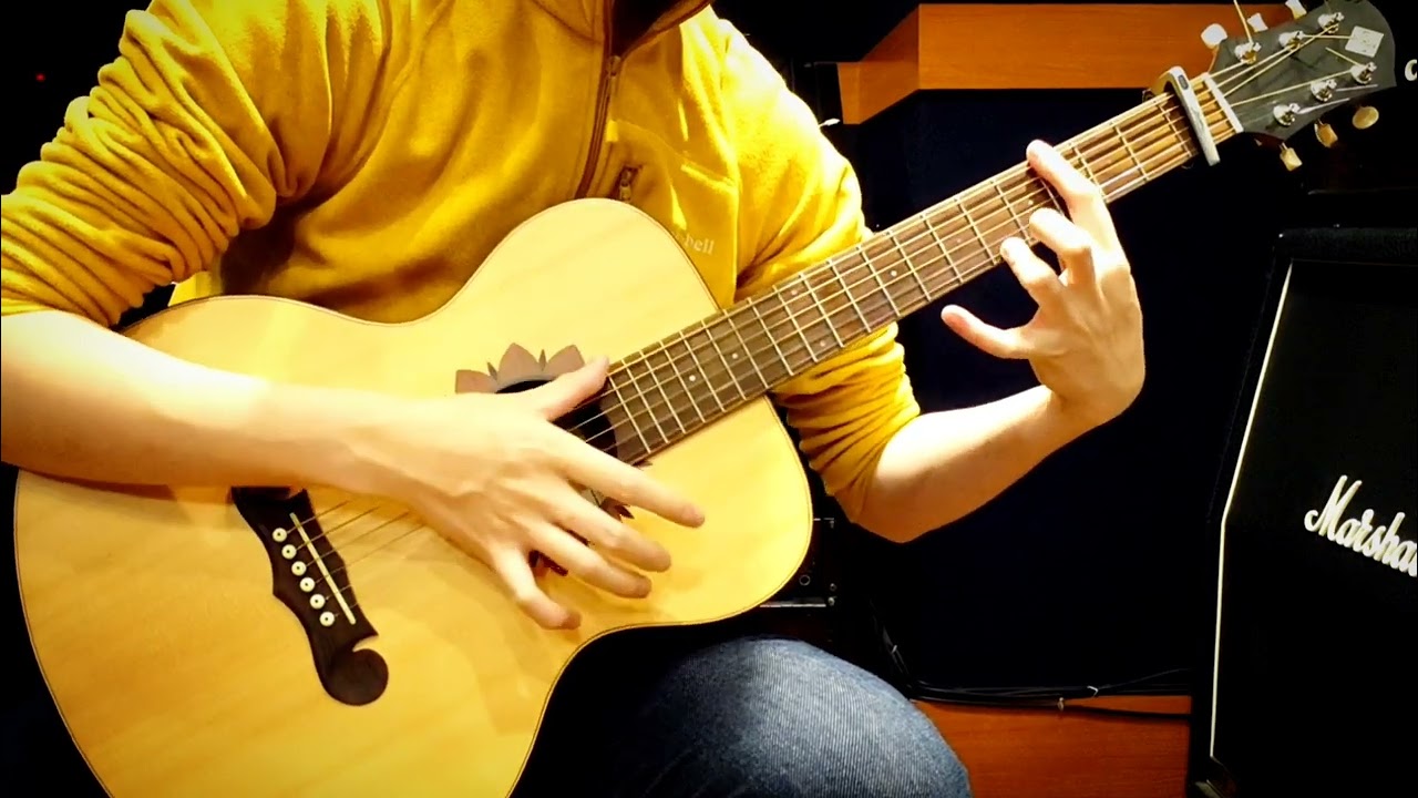 【Fate/strange Fake】FAKEit(Full ver) -  SawanoHiroyuki[nzk] feat.Laco / Finger style guitar