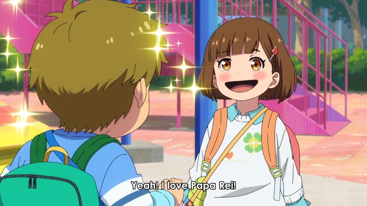 Kazuki and Rei are afraid of Miri being bullied at school ~ Buddy Daddies