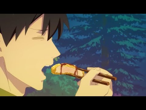 アニメの食べ物と料理むこうだ つよし