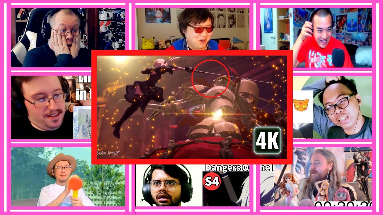 Nier: Automata Ver1.1a Episode 4 Reaction Mashup | Nier Automata Episode 4 Reaction Mashup