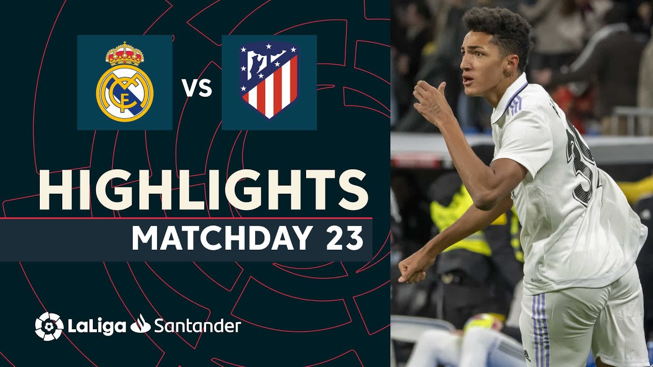 Resumen de Real Madrid vs Atlético de Madrid (1-1)