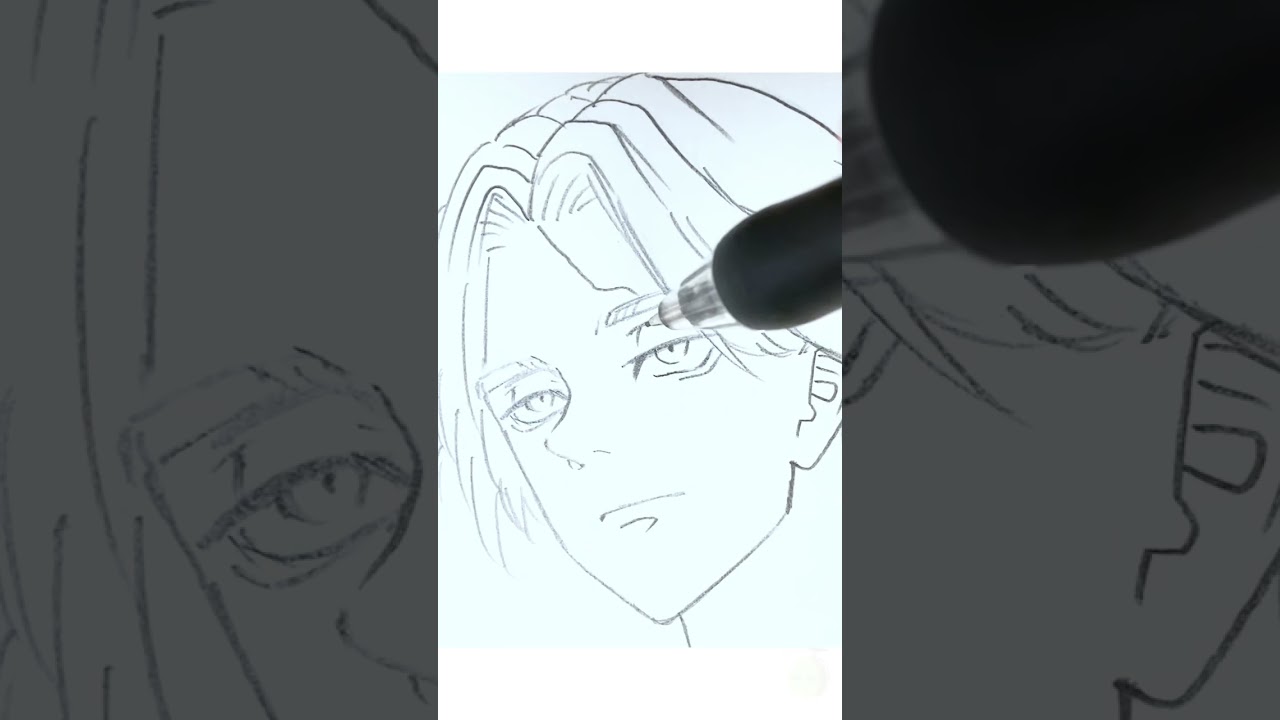 15秒でイヌピー描いてみた🐕🐕🐕【東京リベンジャーズ】