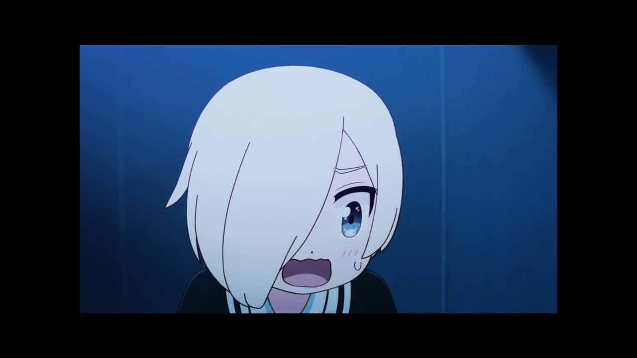 にじよんアニメーション3話 ホラーシーン