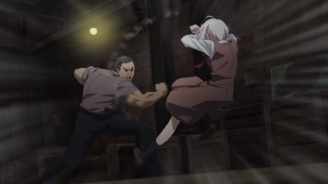 Bandit fight vs Spy in Spy Classroom Anime | Spy Kyoushitsu | スパイ教室