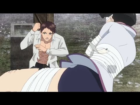 Hyouma vs Yagen | Mononogatari (Malevolent Spirits) Episode 9 | もののがたり