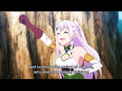 Hiraku accepts 5 New Elves in his village But they want to make kids!!😍😳😏|Isekai Nonbiri Nouka Ep4