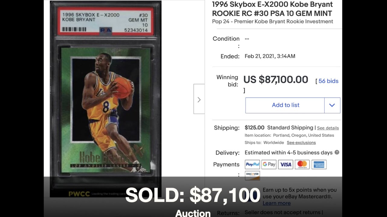 High Rollers 125: The 10 Biggest Sportscard Value Drops Since Prices Peaked 2 Years Ago