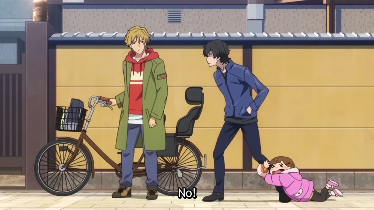 Miri likes to play tricks with papa Rei ~ Buddy Daddies