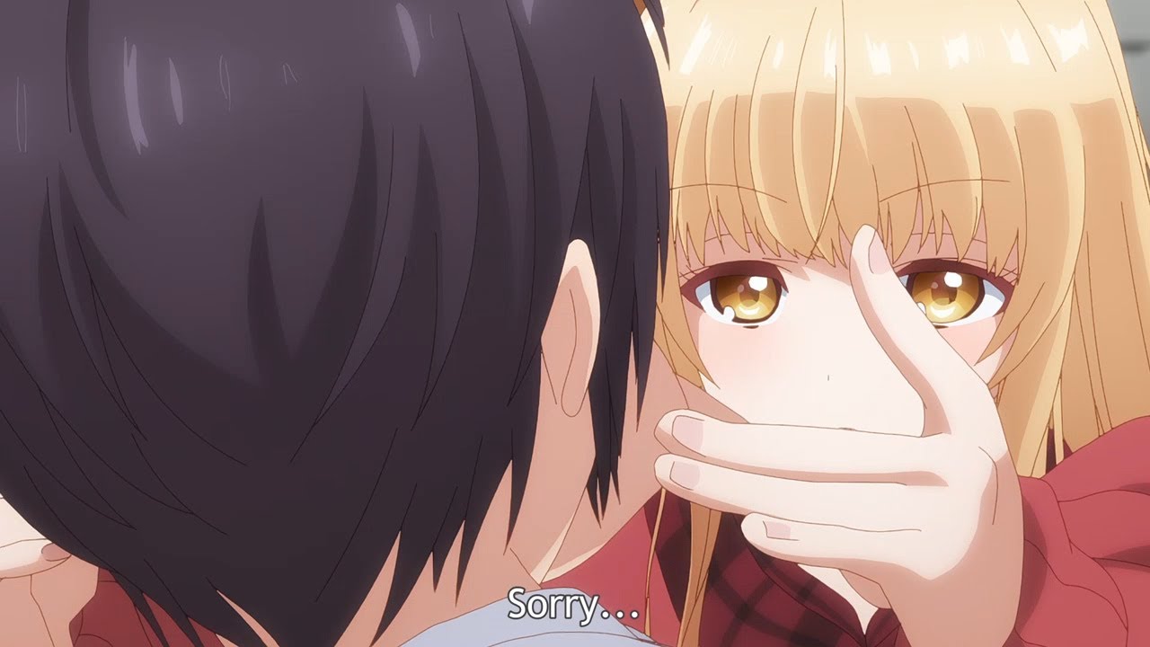 Mahiru Shiina enjoys pinching Fujimiya's cheeks Ep 8 The Angel Next Door Spoils Me Rotten