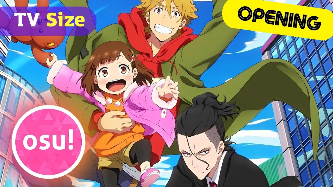 Osu! | "SHOCK!" by Ayase (TV Size) | Buddy Daddies Opening