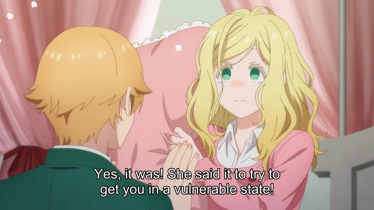 Carol cries and wants Misaki to comfort her Ep 9 Tomo-chan Is a Girl! トモちゃんは女の子！