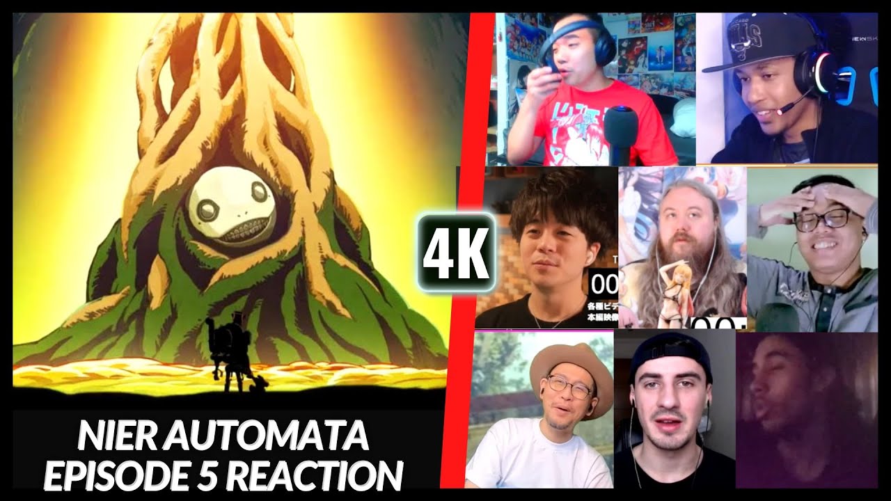 Nier: Automata Ver1.1a Episode 5 Reaction Mashup | Nier Automata Episode 5 Reaction Mashup
