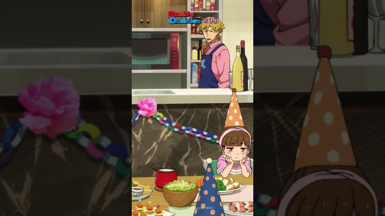 ミッションスタート🎉｜TVアニメ「Buddy Daddies」第8話より　#バディダディ　#豊永利行　#内山昂輝　#木野日菜　#shorts　#anime