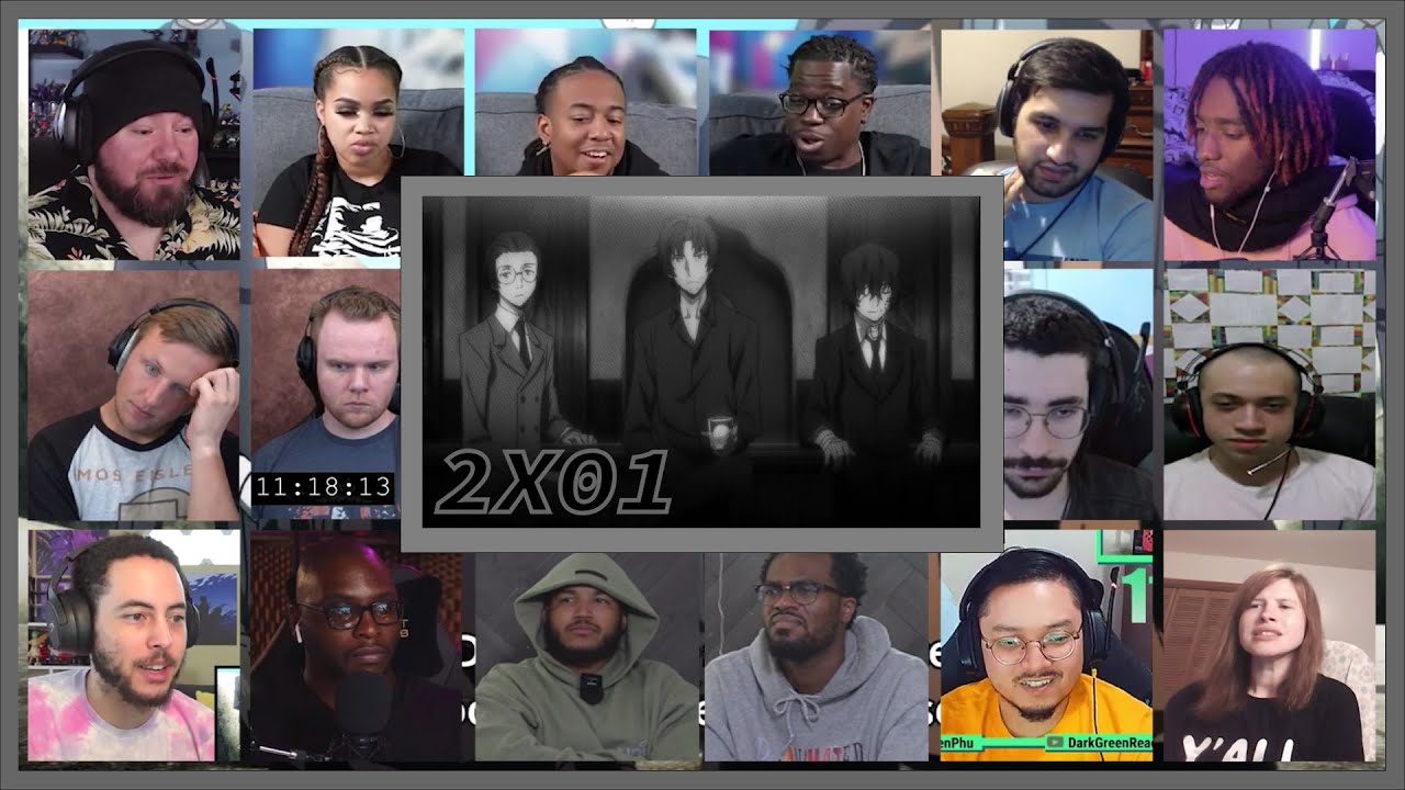 Bungou Stray Dogs Season 2 Episode 13 Reaction Mashup | 黒の時代