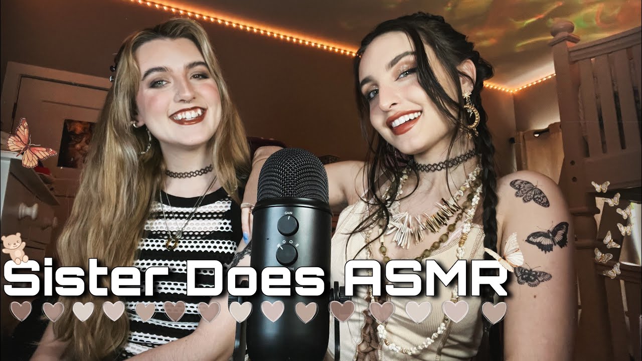 Making My Sister Try ASMR For the Second Time…A Fail…Again ( Uncut Version )