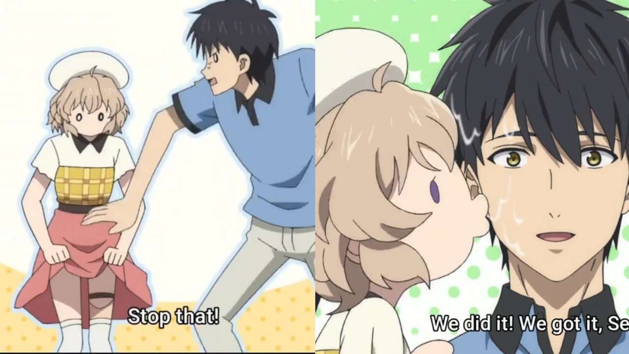 Iwanaga and kuro's funny moments in 虚構推理KYOKOU SUIRI SEASON 2