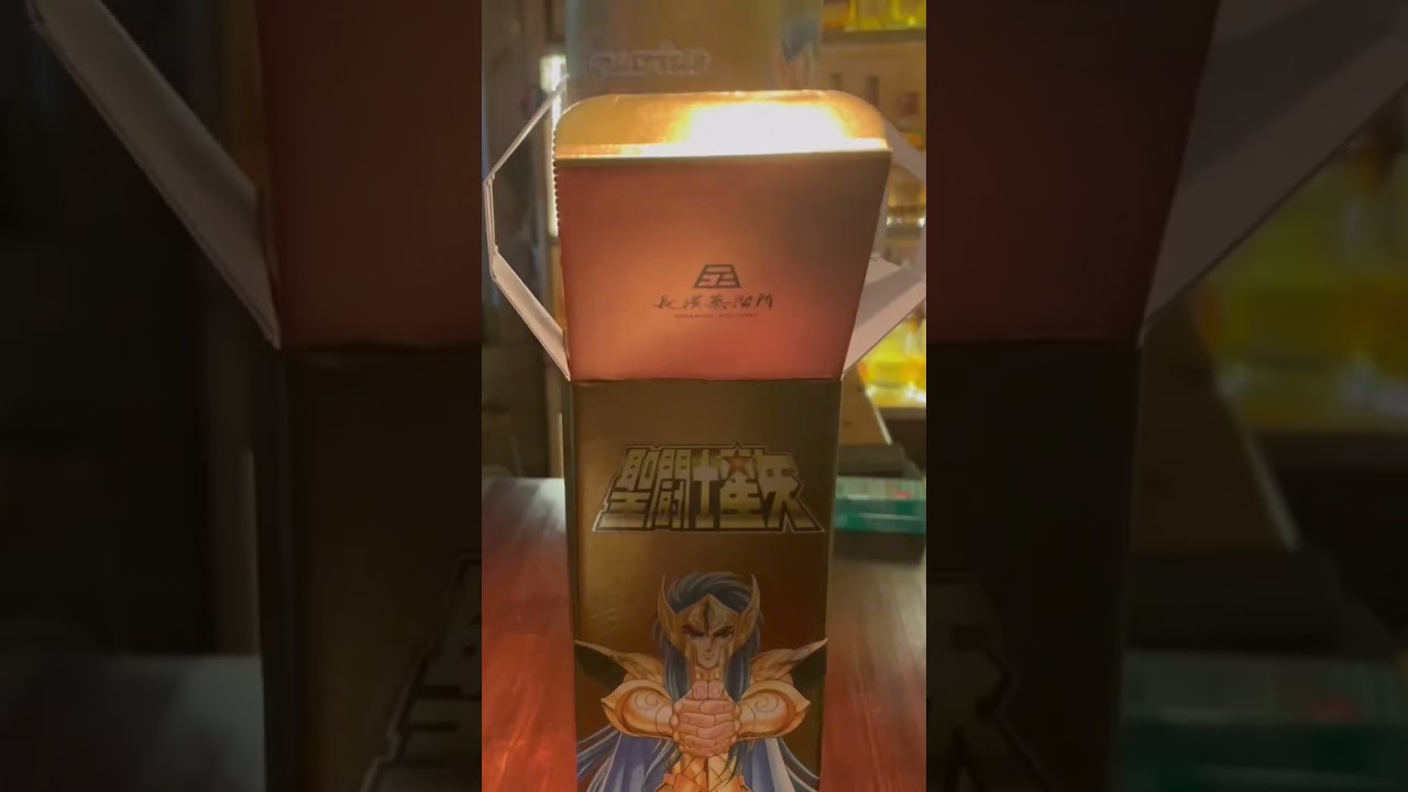 聖闘士星矢ウイスキー第3弾！アクエリアスカミュ　#shorts #ウイスキー #ウイスキー初心者 #whisky #聖闘士星矢