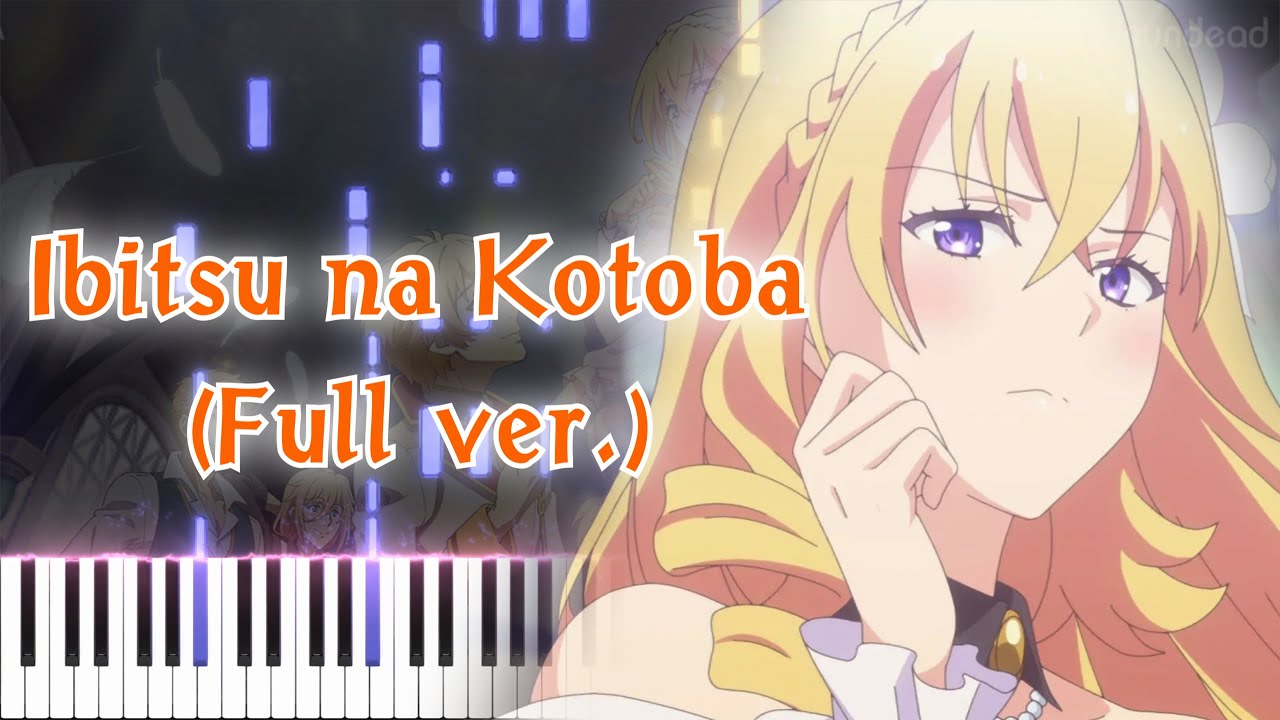 [Tsunlise OP] Ibitsu na Kotoba (Full ver.) Piano Arrangement