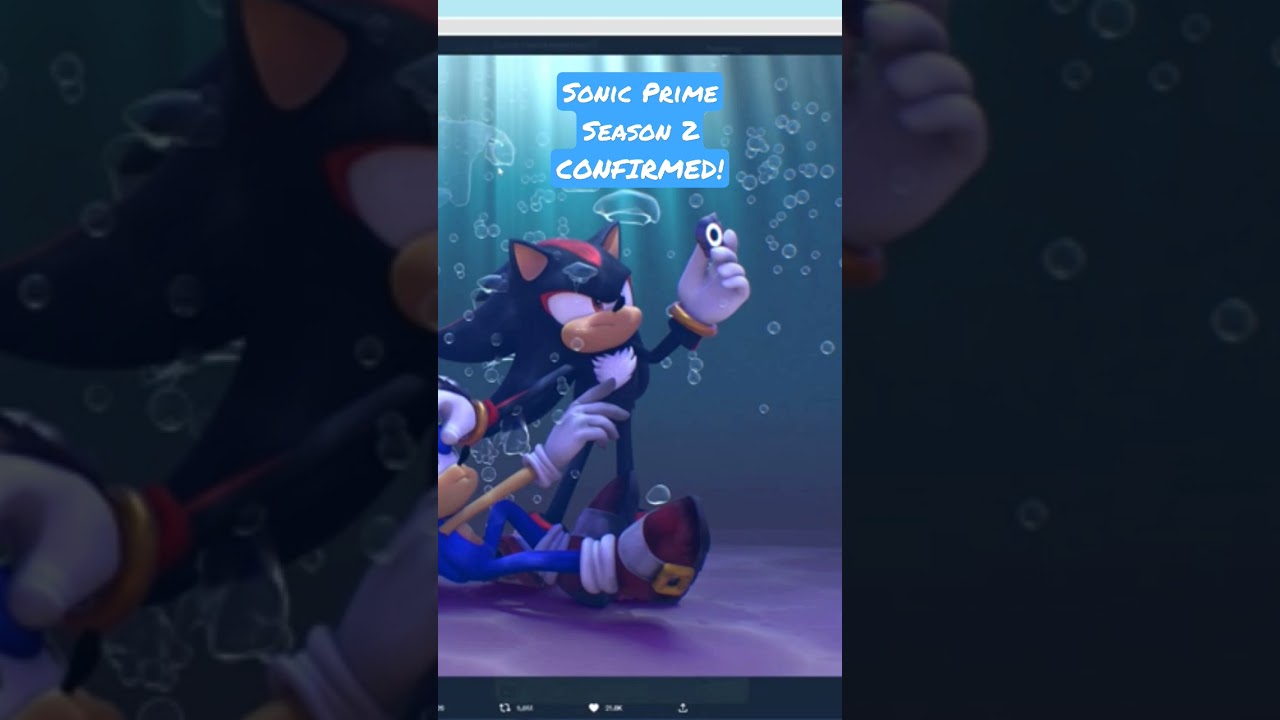 Screenshot of Sonic Prime Season 2! Season 2 coming later this year!