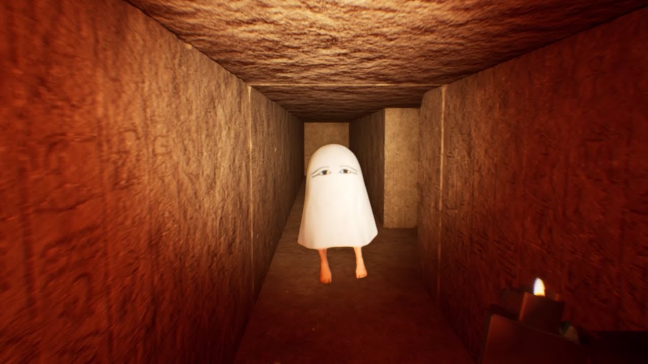 サムネの奴がトラウマに...ランダムに生成されたマップを攻略するヤバいホラゲー「Unknown Pyramid」実況プレイ