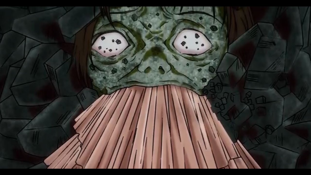 Ayumi Cursed Tsuyoshi Into a Rock | Junji Ito Maniac Tomb Town Ending Scene