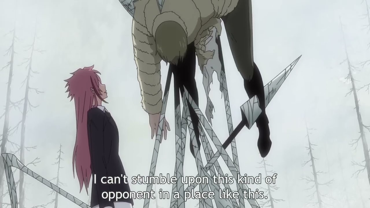 Hyoma, Tsubaki, Yu vs Sougenbi | Mononogatari Episode 9 | もののがたり