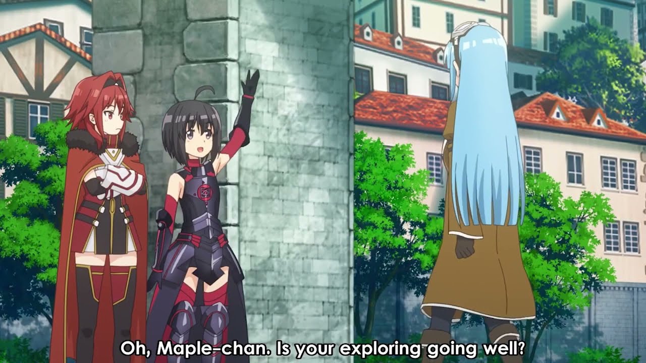 Maple's tentacles are on full display | BOFURI 2nd Season