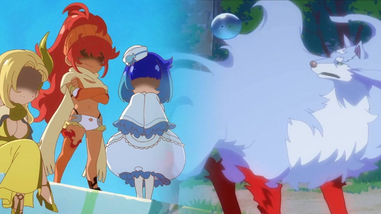 Isekai Cook vs. Fenrir And Slime | Mukoda Satisfies Fel And Sui | Campfire Cooking in Another World